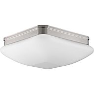 Appeal - Opal 3-Light Flush Mount in Brushed Nickel