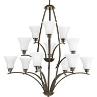 Joy 12-Light Chandelier in Antique Bronze