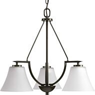 Bravo 3-Light Chandelier in Antique Bronze