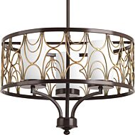 Cirrine 3-Light Chandelier in Antique Bronze