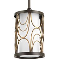 Cirrine 1-Light Mini Pendant in Antique Bronze