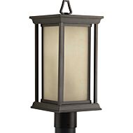 Endicott 1-Light Post Lantern in Antique Bronze