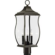 Township 3-Light Post Lantern in Oil Rubbed Bronze