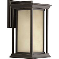 Endicott 1-Light Wall Lantern in Antique Bronze