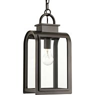 Refuge 1-Light Hanging Lantern in Oil Rubbed Bronze