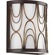 Cirrine 1-Light Wall Sconce in Antique Bronze