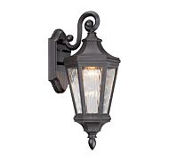 The Great Outdoors Hanford Pointe 19 Inch Outdoor Wall Light in Oil Rubbed Bronze