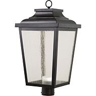 The Great Outdoors Irvington Manor 24 Inch Outdoor Post Light in Chelesa Bronze