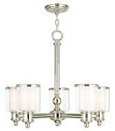 Middlebush 5-Light Chandelier in Polished Nickel