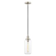 Oakhurst 1-Light Mini Pendant in Brushed Nickel