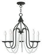 Alessia 5-Light Chandelier in English Bronze