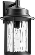 Quorum Charter 16 Inch Outdoor Wall Light in Noir