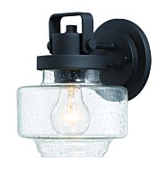 The Great Outdoors Rosecrans 8 Inch Outdoor Wall Light in Black