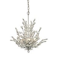 Crystique 6-Light Chandelier in Polished Chrome