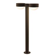 Sonneman REALS 28 Inch 2 Light LED Bollard in Textured Bronze