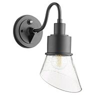 Quorum Torrey 1 Light 13 Inch Outdoor Wall Light in Noir