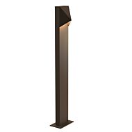 Sonneman Triform Compact 28 Inch LED Bollard in Textured Bronze