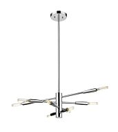 Z-Lite Ascension 8-Light Chandelier In Chrome