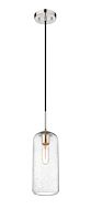 Z-Lite Monty 1-Light Pendant Light In Brushed Nickel