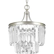 Glimmer 3-Light Semi-Flush Convertible in Silver Ridge