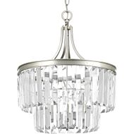 Glimmer 3-Light Semi-Flush Convertible in Silver Ridge