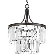 Glimmer 3-Light Semi-Flush Convertible in Antique Bronze