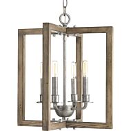 Turnbury 4-Light Chandelier in Galvanized Finish