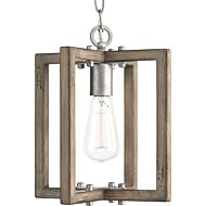 Turnbury 1-Light Mini Pendant in Galvanized Finish