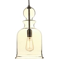 Staunton 1-Light Pendant in Antique Bronze