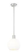 Z-Lite Margo 1-Light Pendant Light In Brushed Nickel