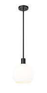 Z-Lite Margo 1-Light Pendant Light In Matte Black