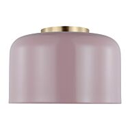 Malone LED Flush Mount in Rose by Visual Comfort Studio