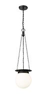 Calhoun 1-Light Pendant in Matte black