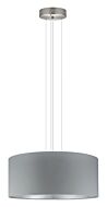 Maserlo 3-Light Pendant in Satin Nickel