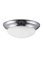 Sea Gull Nash 2 Light Ceiling Light in Chrome