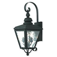 Cambridge 2-Light Outdoor Wall Lantern in Black