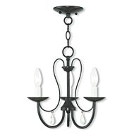 Mirabella 3-Light Chandelier in English Bronze