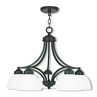 Somerset 5-Light Chandelier in English Bronze