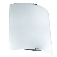 Grafik 1-Light LED Wall Light in Silver