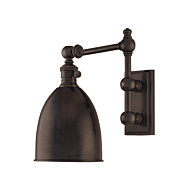 Hudson Valley Roslyn 11 Inch Wall Sconce in Old Bronze