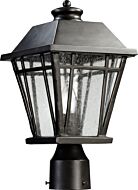 Baxter One Light Post Mount in Old World by Quorum International