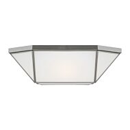 Morrison 4-Light Flush Mount Ceiling Light in Brushed Nickel