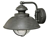 Harwich 1-Light Outdoor Wall Mount in Textured Gray