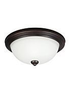 Sea Gull 3 Light Ceiling Light in Bronze