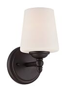 Darcy 1-Light Wall Sconce in Oil Rubbed Bronze