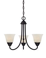 Kendall 3-Light Chandelier in Oil Rubbed Bronze