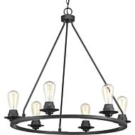 Debut 6-Light Chandelier in Graphite