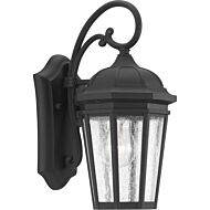 Verdae 1-Light Wall Lantern in Black