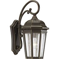 Verdae 1-Light Wall Lantern in Antique Bronze