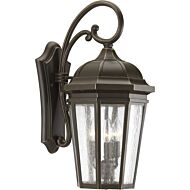 Verdae 3-Light Large Wall Lantern in Antique Bronze